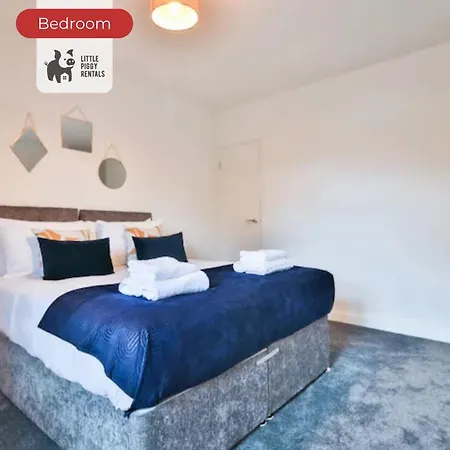 3 Bedroom By Littlepiggyrentals Short Lets & Serviced With Wifi & Free Parking Сasa de vacaciones Bristol